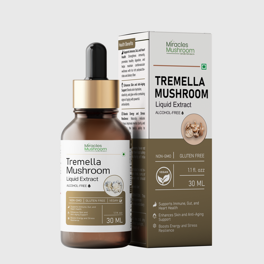 Tremella Mushroom Extract Liquid | Skin Hydration & Beauty Support
