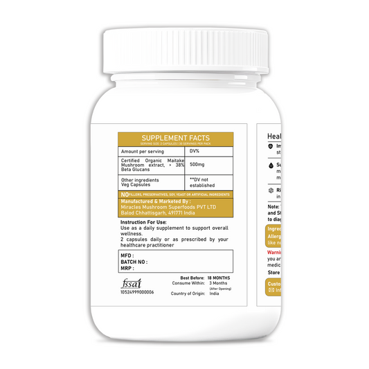 Maitake Mushroom Extract Powder | Blood Sugar & Promote Healthy Metablism