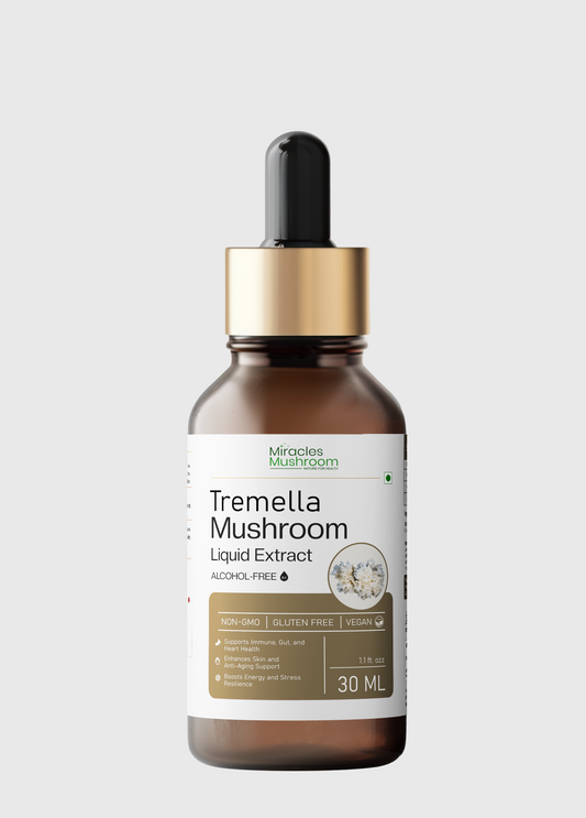 Tremella Mushroom Extract Liquid | Skin Hydration & Beauty Support