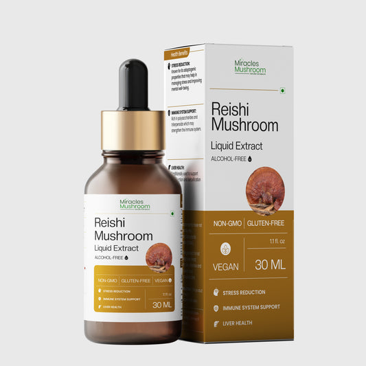 Reishi Mushroom Extract Liquid | Stress Releif & Sleep Support