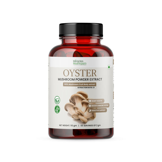 Oyster Mushroom Extract Powder | Support Heart Health & Cholesterol Management