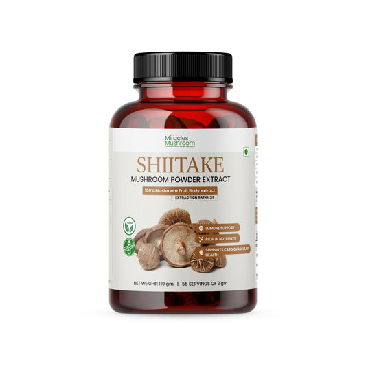 Shiitake Mushroom Extract Powder | Bone & Skin Health