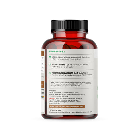 Shiitake Mushroom Extract Powder | Bone & Skin Health